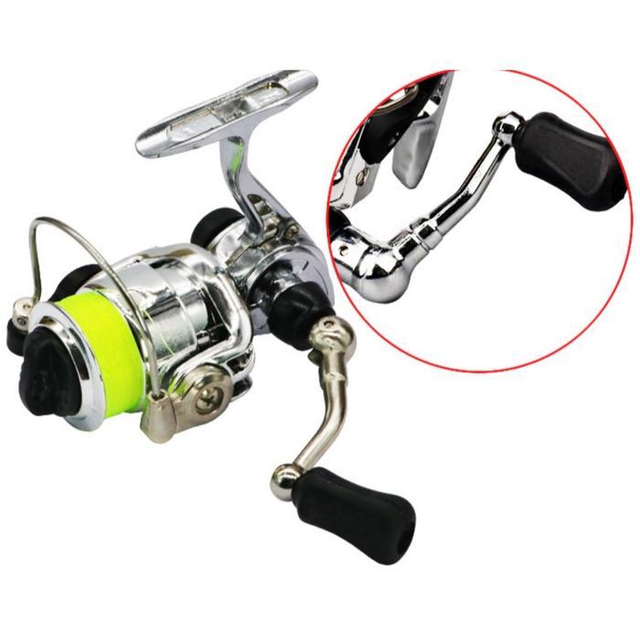 Reel Pancing Mini Untuk Joran Pena Pen Spinning Uk 100 Termasuk Senar Cocok Untuk Semua Joran