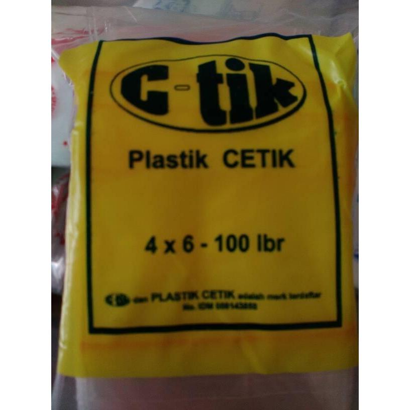 PLASTIK KLIP 4x6 Plastik Klip Kecil Plastik Kemasan Kecil