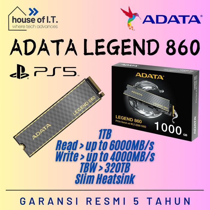 Adata Legend 860 1TB - SSD PS5 1TB - SSD ADATA Legend 860 1TB - SSD ADATA Legend 860 1TB