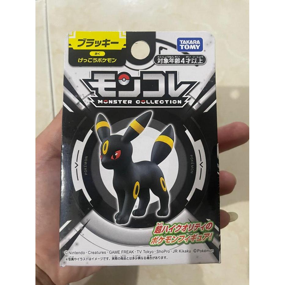 HOT SALE MONCOLLE FIGURE UMBREON 4CM FIGURE UMBREON FIGURE POKEMON ORIGINAL STEF TERMURAH
