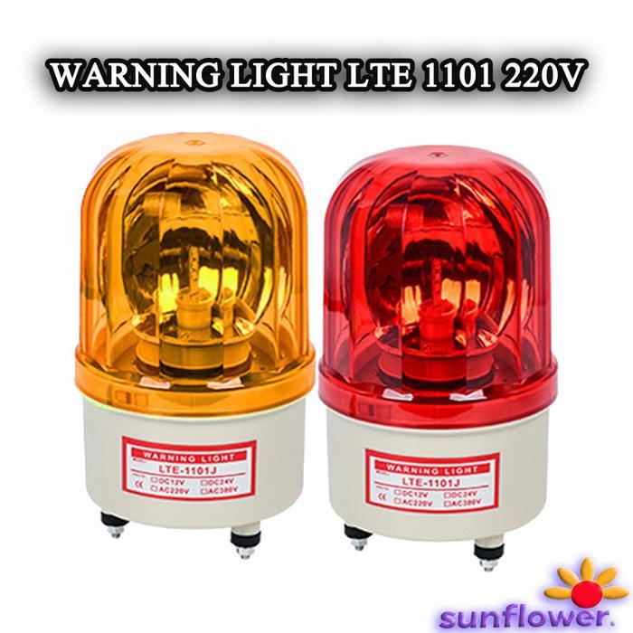 Aoki - Lampu Putar 220v Rotary Lht - Warning Lht LTE 1101 j
