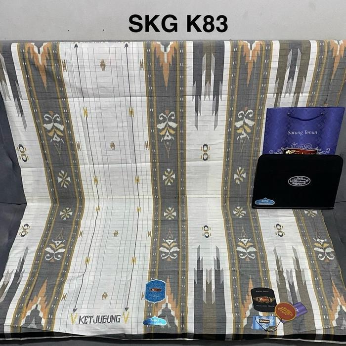 Sarung Ketjubung Style Stg Spm Scp Skp Sgd Skg Gold Dan Sutera Spunsilk Kdw Gold Jahit Tengah Silk &