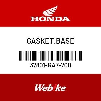 STOK TERBATAS GASKET, BASE 37801-GA7-700 GOLDWING OEM / Suku Cadang Asli Honda