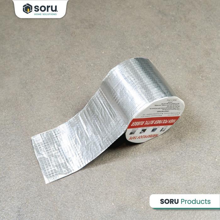 Berkualitas SORU - Lakban Anti Bocor Lem Talang Multifungsi Lem Karet Tahan Panas Hujan - Waterproof