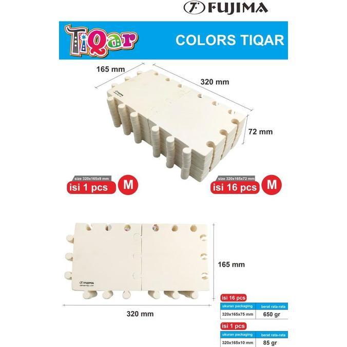 Alas Lantai Tikar Spon Eva Foam Fujima Tiqar Empuk, Aman Untuk Anak 2