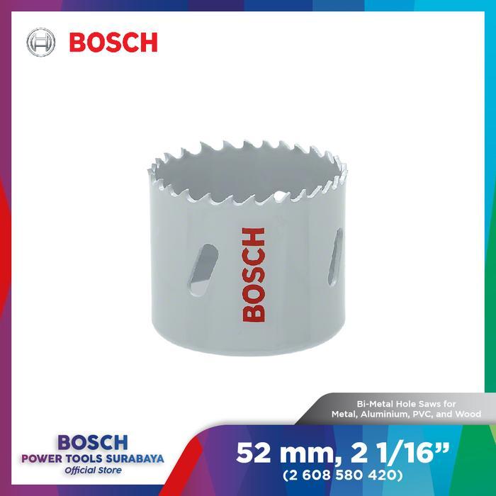 Holesaw Bosch 52mm ; 2 1/16" Kayu & Alumunium