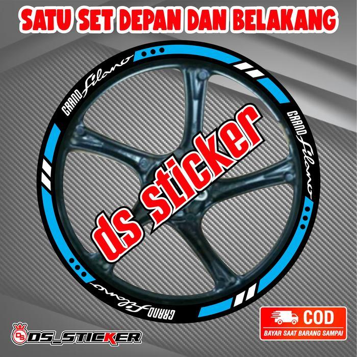 stiker velg ban grand filano stiker velg motor grand filano stiker pelek motor grand filano