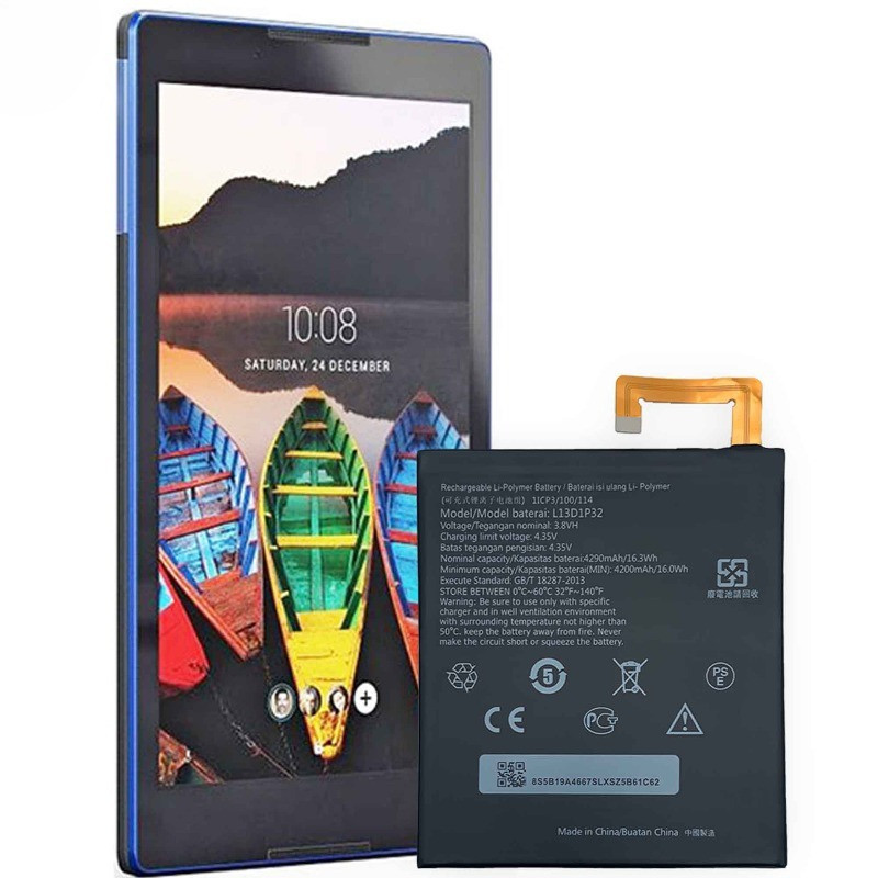 L13D1P32 for Lenovo Tab3 S8-50F/LC A5500-HV/A8-50F/LC S8501010 Tablet Battery High Quality