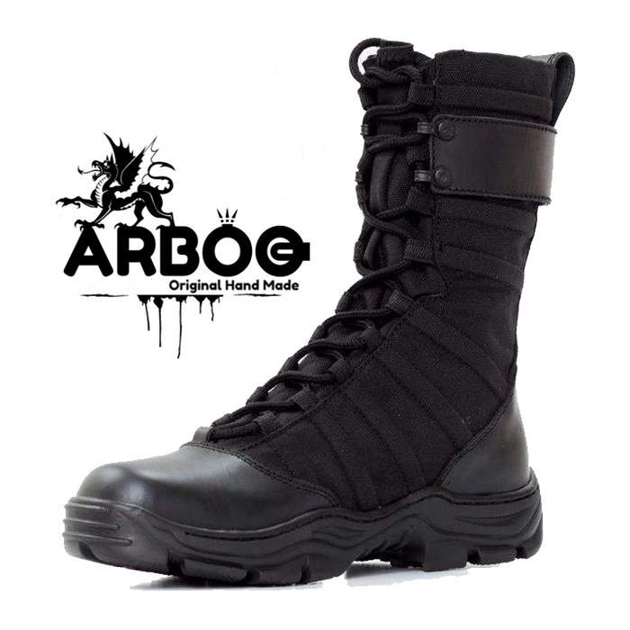 Sepatu PDL Titan Gears - Prometheus (Ninja) Ori ARBOO Boots Hitam