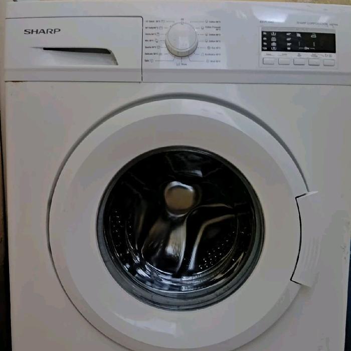 Mesin Cuci Sharp Front Loading / Laundry 8Kg ES-FL1082 | Second / Bekas Siap Pakai