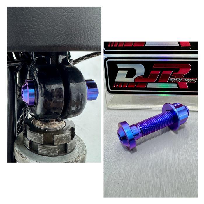 Ada Stok BAUT STANG MIO SPORTY SMILE SOUL TITANIUM GR5 original VIETNAM set baut dan mur