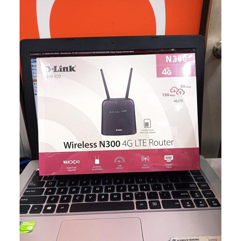 D-Link DWR-920 Wireless N300 4G LTE Router