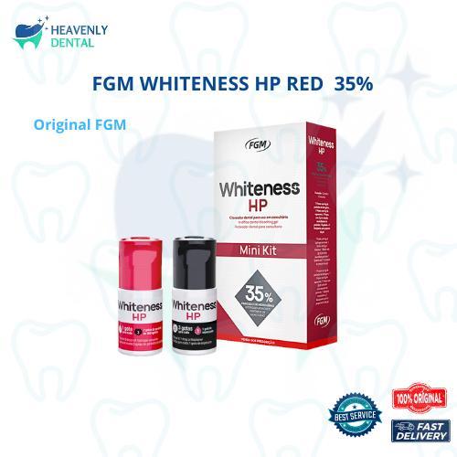 FGM Whiteness Hp Red 35% Bleaching Bleaching Red Pemutih Gigi ORIGINAL