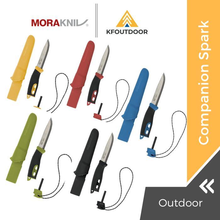 DISKON Pisau Outdoor - Morakniv Companion Spark Original