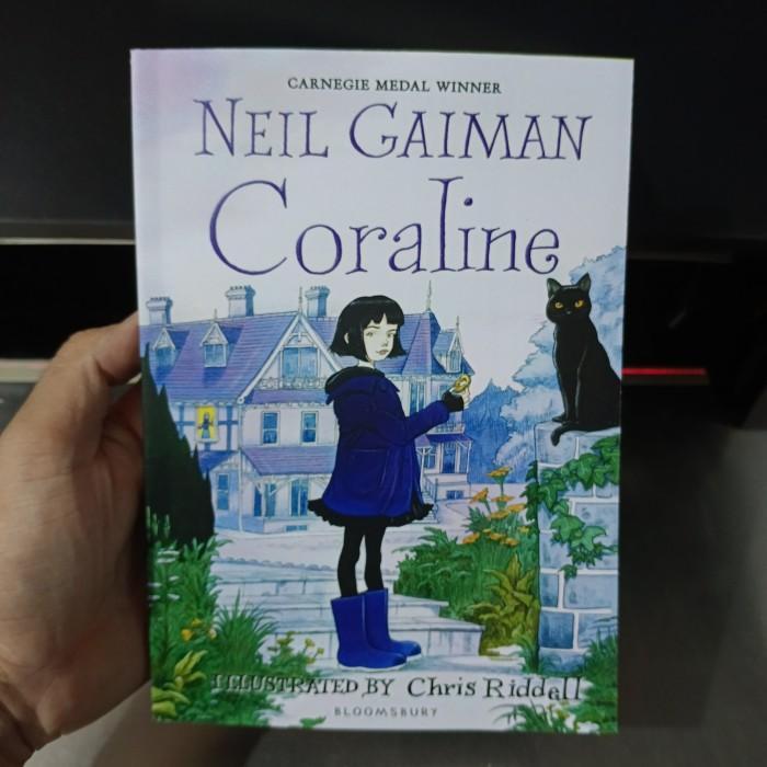 TERLENGKAP Coraline novel by Neil Gaiman (English/Indonesia)
