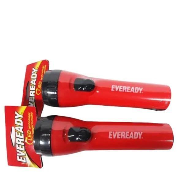 Senter Besar merek Eveready dengan Daya Tinggi Biru Merah