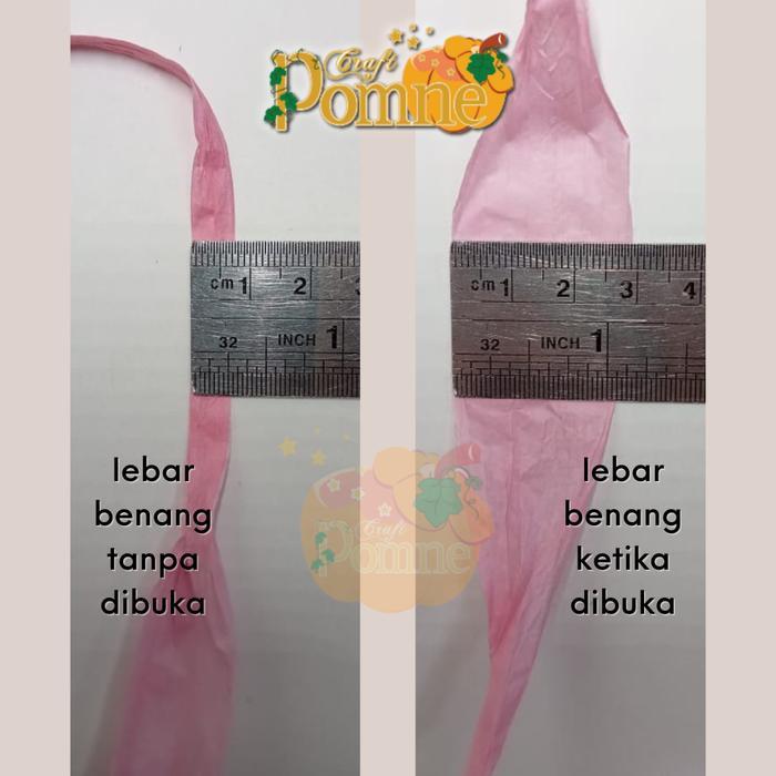 GROSIR BENANG RAJUT ONITSUGA PAPER YARN / BENANG KERTAS