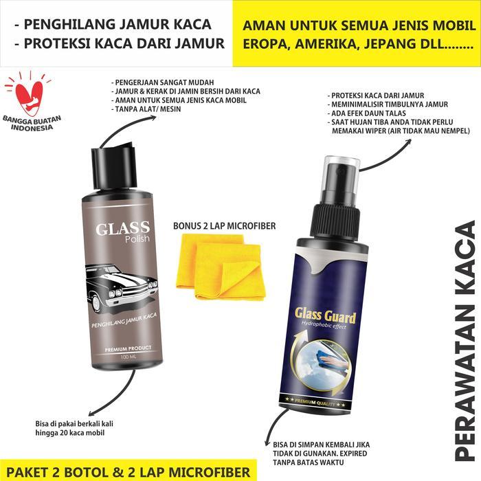 READYY Perawatan kaca mobil penghilang jamur kaca mobil poles kaca mobil