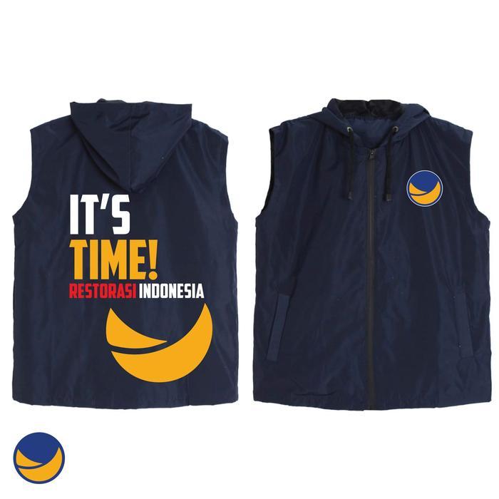 TERLARIS jaket Rompi Nasdem Indonesia - Rompi Nasdem