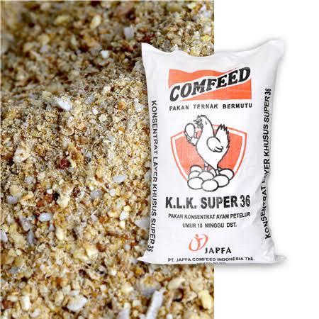 READYY Comfeed K.L.K. Super 36 - Konsentrat Ayam Petelur 1kg Pakan Ternak MBM & FCR Terbaik untuk