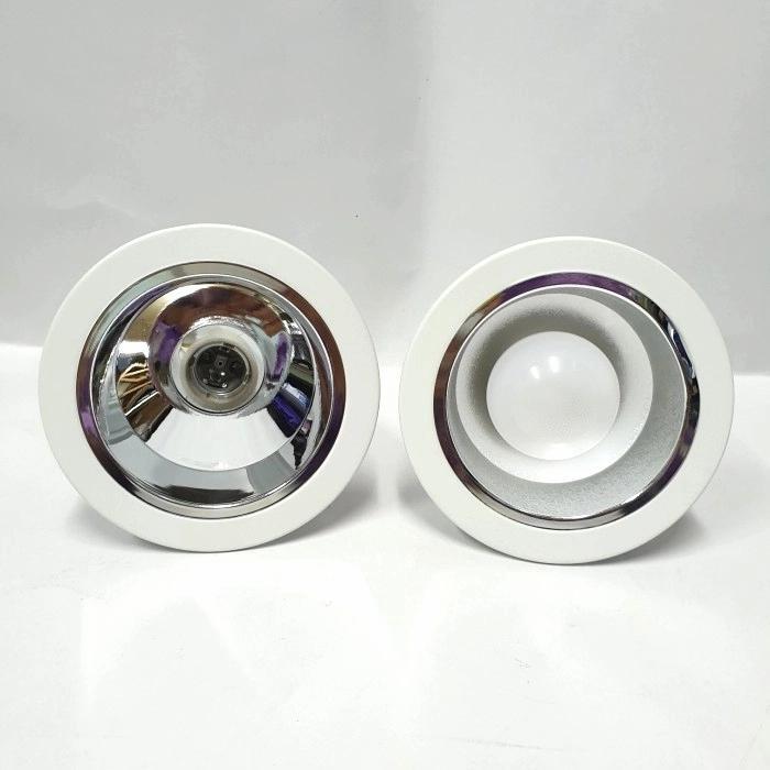 DOWNLIGHT 5 Inch Bulat Fit E27 E 27 PENDEK UNTUK LED BULB INLITE