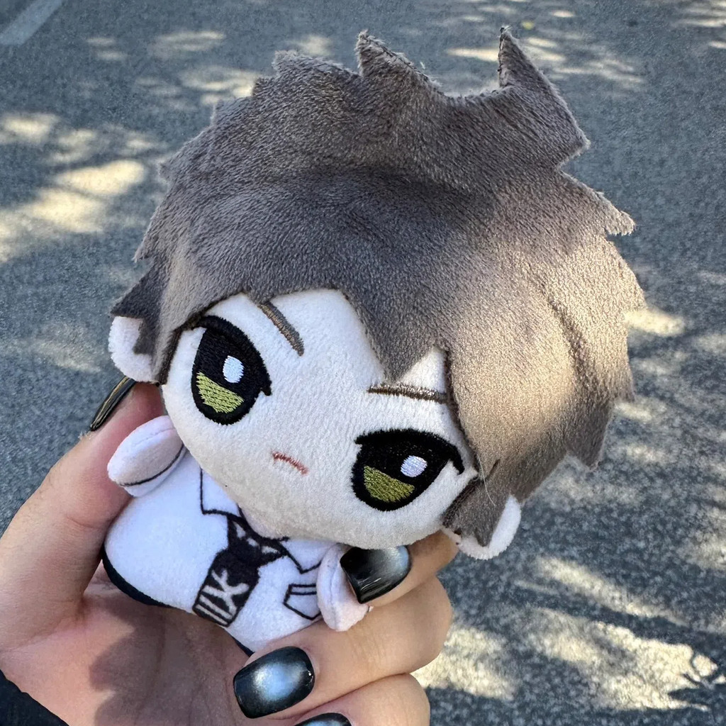 10CM Anime Danganronpa Hinata Hinata Mini Starfish Body Printed Plush Keychain Pendant Cotton