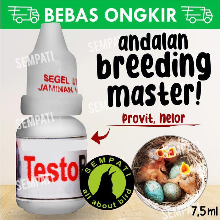 SEMPATI TESTO BIRD CAIR OM KICAU VITAMIN BURUNG MENINGKATKAN PRODUKSI HORMON