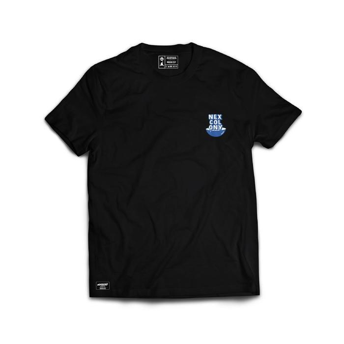 Kaos Hitam Tidak Mengenyangkan - Nexcolony Terbaru 