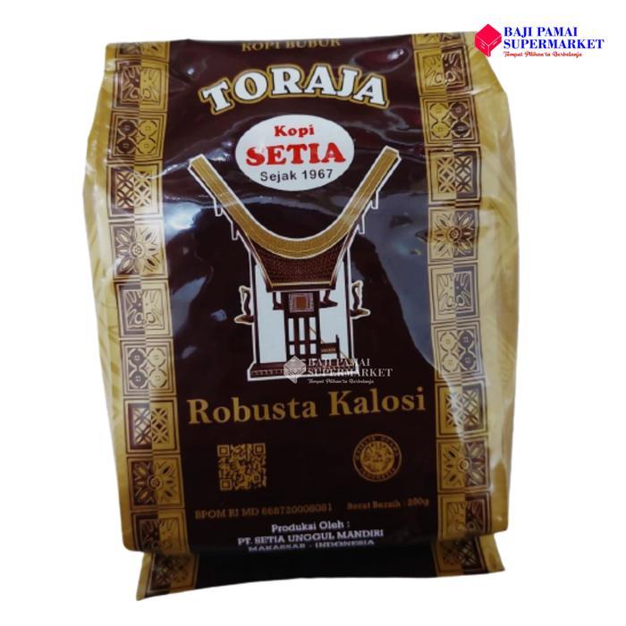 Kopi Bubuk Toraja Setia Robusta Kalosi 250gr