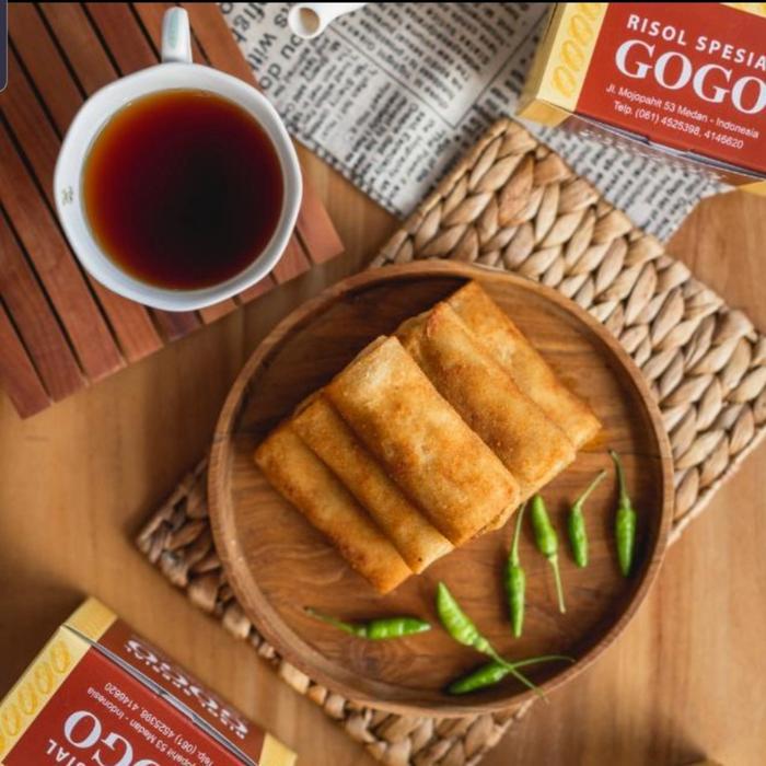 Risol Gogo Medan Frozen Isi 10 Pcs