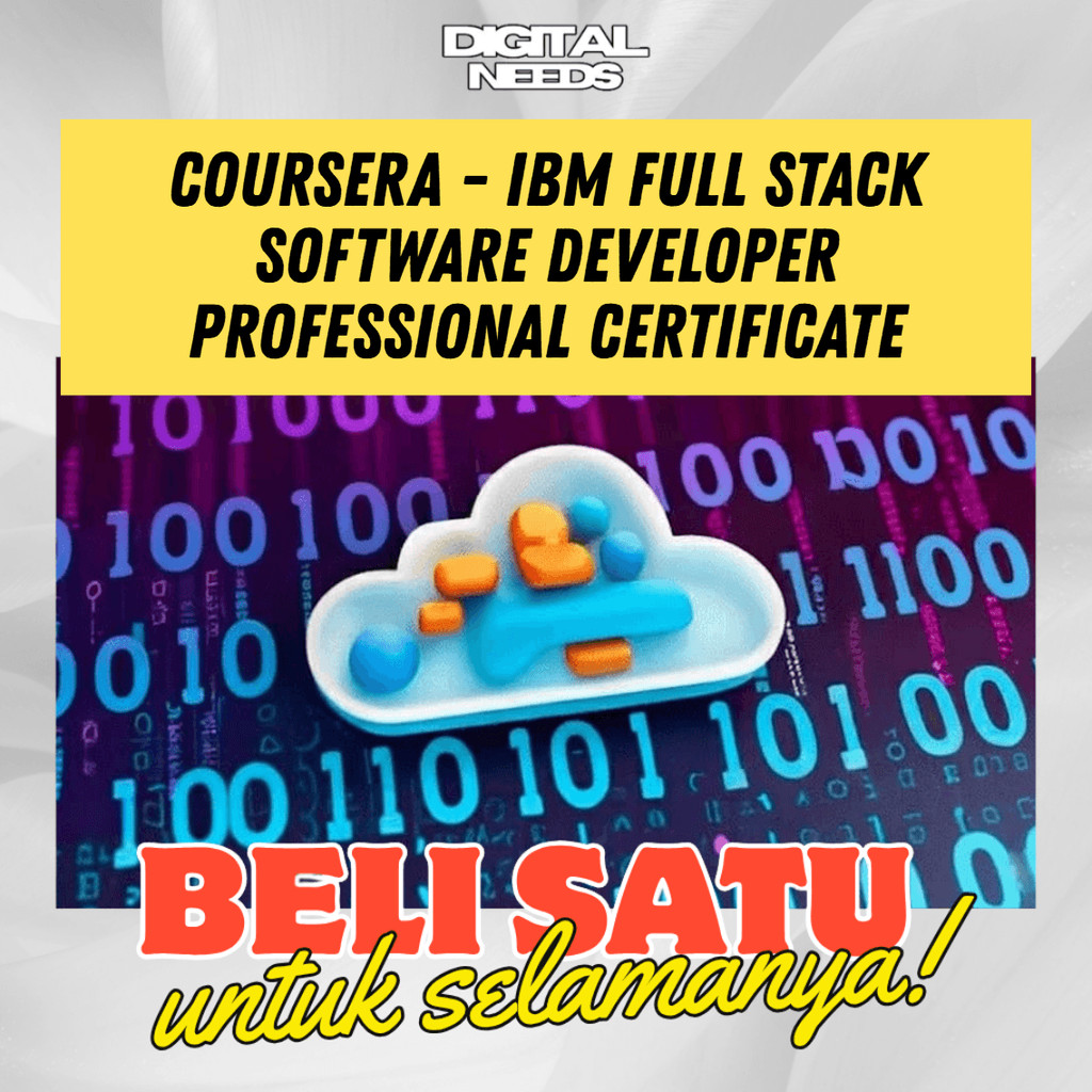 [e-course] Belajar Coursera - IBM Full Stack Software Developer Professional Certificate 2026