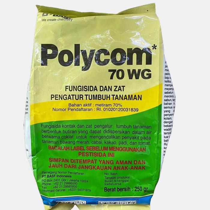 ` fungisida POLYCOM 70WG 250gram dari BASF