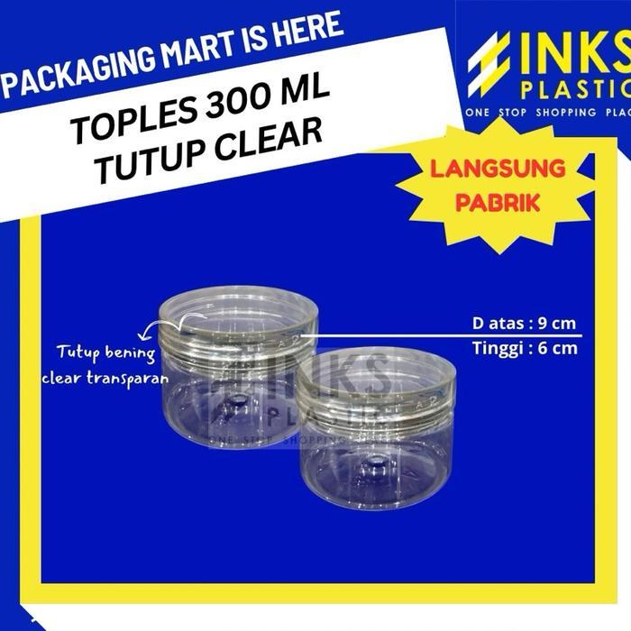 Toples Jar 300 Ml Toples Jar Polos 300 Ml Pasti Promo
