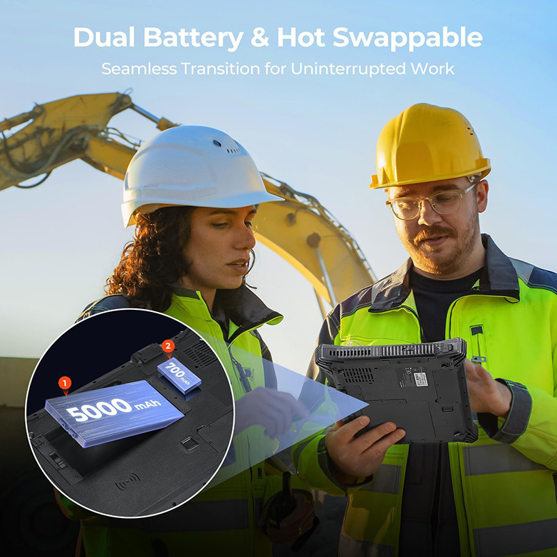10 inch Windows 11 Rugged Tablet i7 CPU Industrial Tablet RJ45 Port Optional car holder