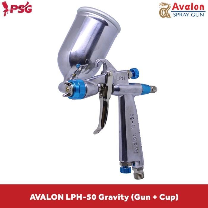 AVALON spray gun tipe LPH-50 set dengan tabung