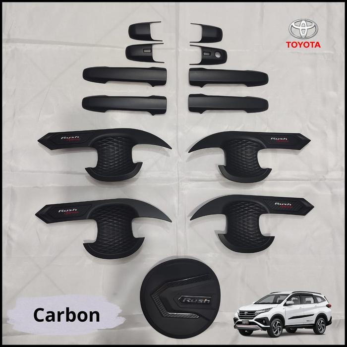 Aksesoris Door Handle Outer Pintu Tank Cover All New Rush 2018 - 2025 Smart Keyless