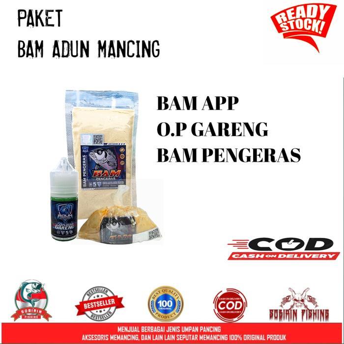 Bam Amis Putih Premium Satu Paket Komplit Umpan Ikan Mas Adun Pancing