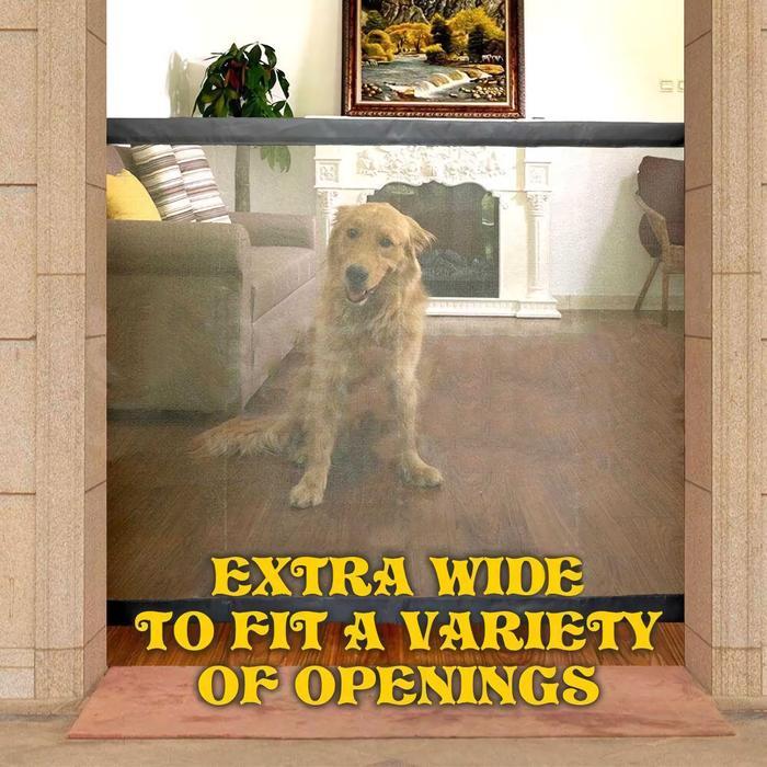 Magic Gate Pagar Pembatas Jaring Hewan Peliharaan Kucing Dan Anjing