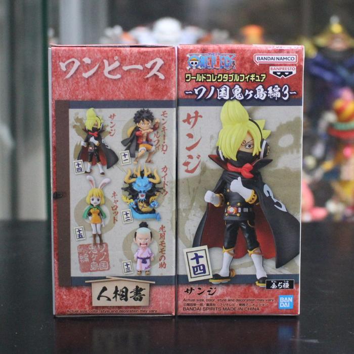 HOT SALE WCF ONE PIECE - SANJI GERMA 66 OSOBA MASK - ONIGASHIMA VOL. 3 TERMURAH