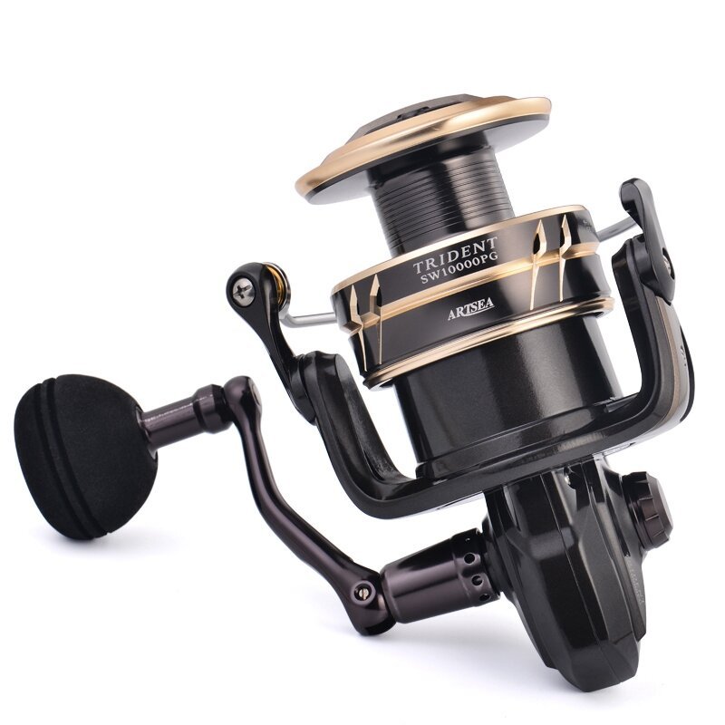 ARTSEA New Spinning Reel All Metal Fishing Reel Seaboat Jigging Poping reel SW8000/SW10000 Max Drag