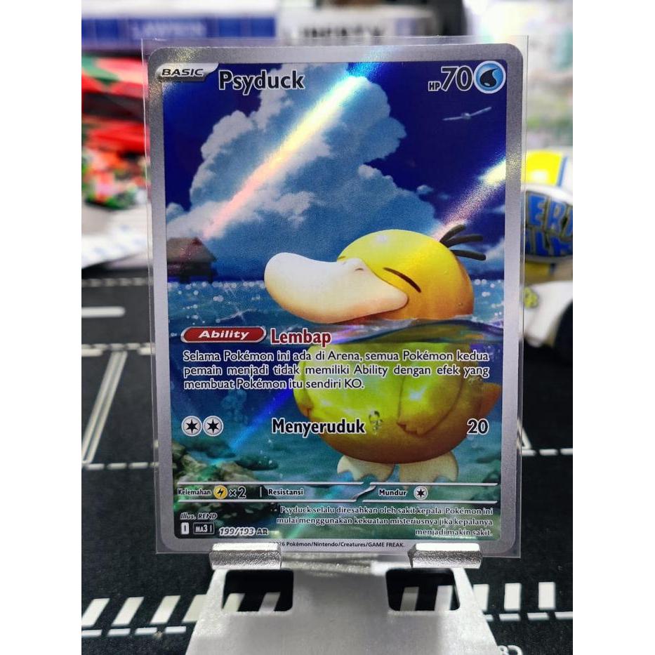 Psyduck AR MA3 199/193 Kartu Pokemon TCG Trading Card Game Indonesia Original