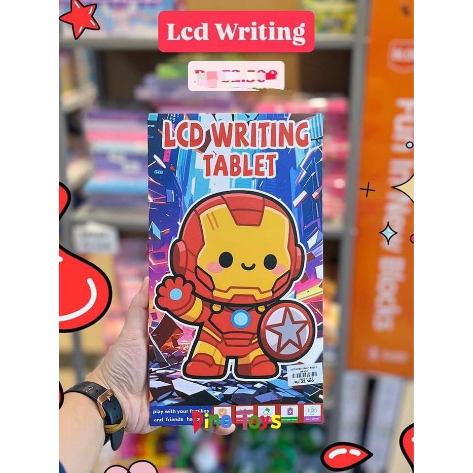 mainan edukasi anak Lcd Drawing Writing Tablet