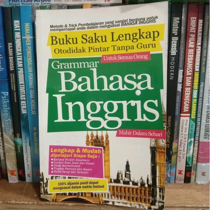 ` Buku GRAMMAR BAHASA INGGRIS