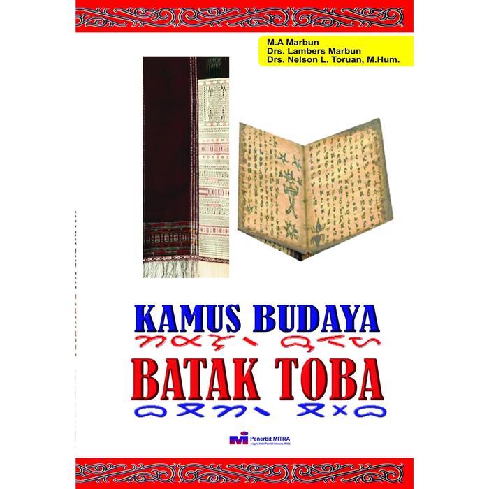 ` Buku Kamus Budaya Batak Toba