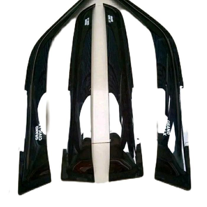 Civic Lx Talang Air Pintu Mobil Grand Civic Lx Acecoris Variasi Mobil Pelindung Hujan Car