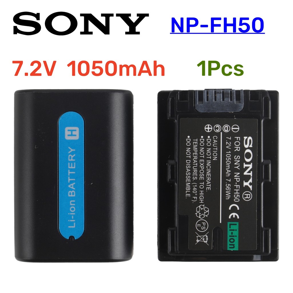 Original NP-FH50 NPFH50 Battery for Sony NP-FH30 NP-FH40 NP-FH50 NP-FH70 NP-FH100 DSC-HX1HX200