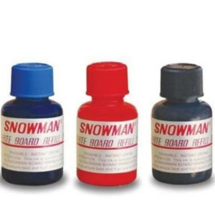 Tinta Spidol Snowman Whiteboard / Tinta Spidol White Board Snowman Populer