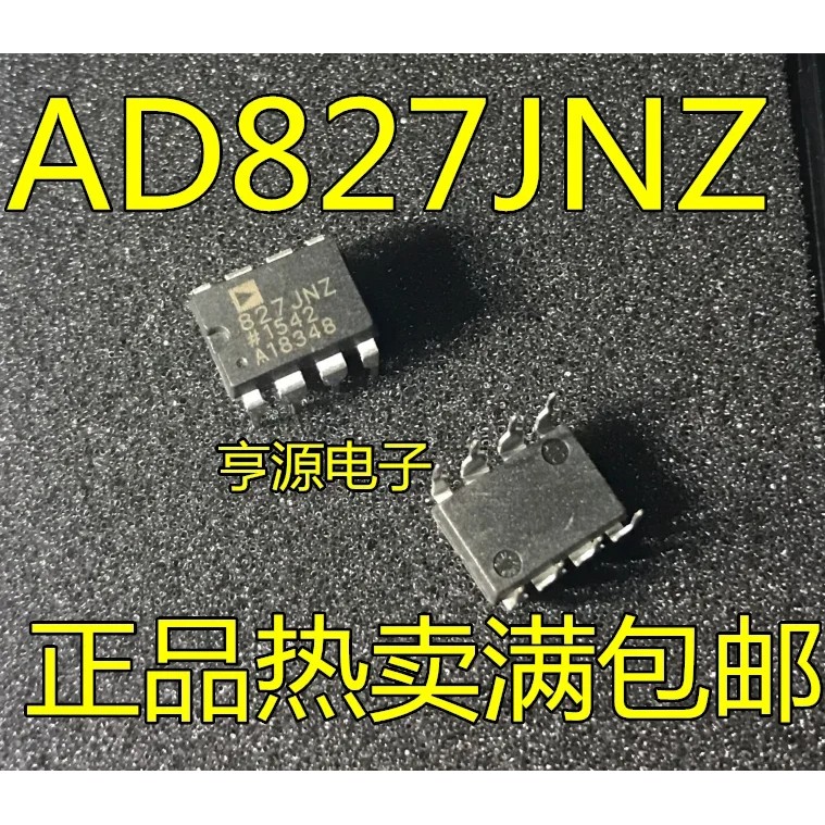 Good quality Brand new original AD827 AD827JN AD827JNZ dual op amp chip Inline DIP-8