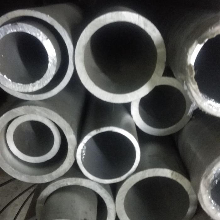 pipa alumunium 38mm lubang 32mm x3000mm