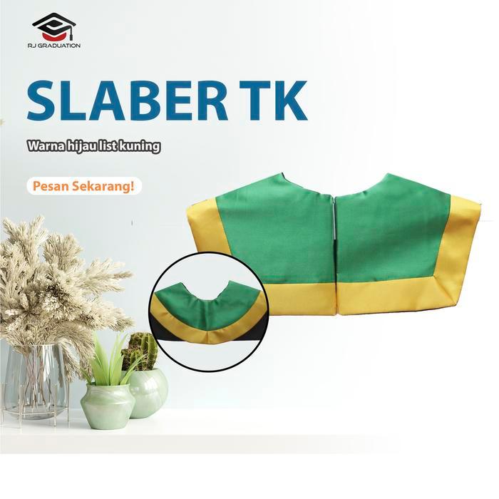Slaber wisuda Tk, Sleber wisuda paud, Kerah wisuda anak TK